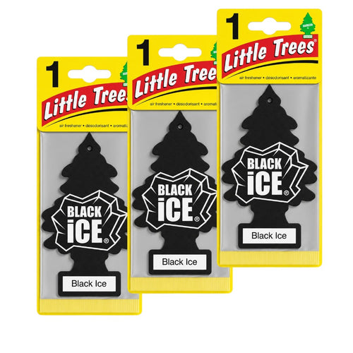 Car Air Freshener | Black Ice | 3pcs